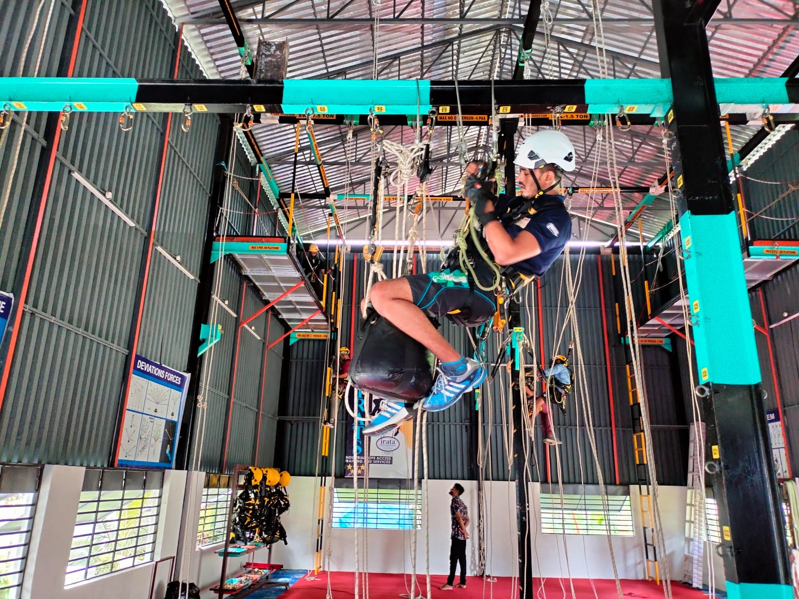 IRATS is a specialist Industrial Rope Access Training Service
