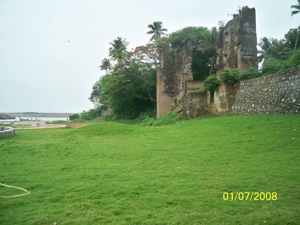 Tangasseri Fort Kollam St Thomas Fort Kerala